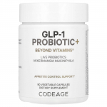 Codeage, GLP-1 Probiotic+, 90 k&ouml;&ouml;giviljakapslit
