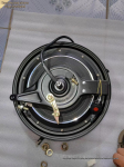 14x2.50 350W 48V Harjadeta Elektriauto Rummumootor Trummel- ja Expansioonpiduritega For expansion brake