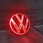 VW Volkswagen Jetta MK5 Golf Volkswageni tagumine valgustusega embleem Tiguanile 2017-2024