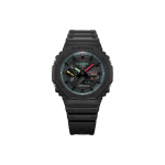 CASIO Unisex Vedelkristall/Analoog Kahekordse N&auml;idikuga Seeria Must Kell GA-B2100MF-1APR- Black Regular Watch Box