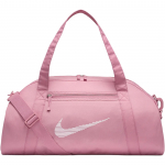 Nike Spordimoe Vabaaja T&otilde;mblukuga Sulgemine Logotr&uuml;kiga Pol&uuml;ester Reiskott 24L Unisex Kotid Element-Roosa Valge DR6974-699 Element Pink & White