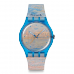 Swatch New Gent Biosourced Palazzo Ducale Sinine Moneti kell, SO29Z150, Unisex, sinine