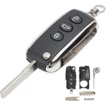 Keyecu kokkupandav puldiga v&otilde;tmekate karp v&otilde;tmehoidja 3+1 nuppu Bentley Continental GT GTC Mulsanne 2004-2016 jaoks P/N: KR55WK45032 ((Ainult t&uuml;hi v&otilde;tmekate)) 3 Button