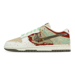 Nike Dunk Soovides head uut aastat Nahast madala s&auml;&auml;rega rulaketsid Meeste beež-punased IQ1118-220(Team773-) 41