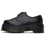 dr. Martens Vegan Nahast Mugavad Vabaaja Madalad Paksude Taldadega Kingad Unisex Kingad Must 30651001 38