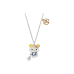 Swarovski Hello Kitty J&auml;&auml;r T&auml;htkuju Kaelakee Naiste kaelakee 5192746 White Gold,L
