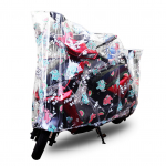 Elektris&otilde;iduki vihma-lume p&auml;ikesevari tolmukindel veekindel ilmastikukindel mootorrattale Dinosaur Pattern 1.8m/5.9ft