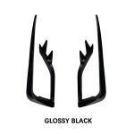 VW Volkswagen Tarvikud Golf MK7.5 2017-2020 Esitulede Udutule Lambi Kulmuraam Tuulem&otilde;&otilde;diku Silmalau Katte Sisekujundus must