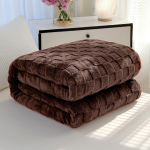 Soe Talvine Tekk Pl&uuml;&uuml;s Taffeta Fliis Pehme Paks Vooditekid Diivanile &Uuml;hekohaline Kahekohaline Paar Karvane Voodikate Visketekid Diivanvoodile 180&times;200cm 1PCS