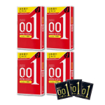 Okamoto Zero One L 3 tk karbis x 4 karpi [4 karpi] 0,01 mm suurus, (4547691775122-4)