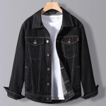 Kevad&S&uuml;gis Meeste teksajakk Mehelik Korea Versioon Trendikas Kena &Uuml;ler&otilde;ivas &Otilde;pilase Jakk Meeste M
