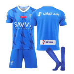 2324 Saudi-Araabia Riyadh Kuu Nr. 10 Neymari S&auml;rk T&auml;iskasvanud Lapsed Mees K&uuml;laline Jalgpalli &Uuml;likonna Komplekt 26