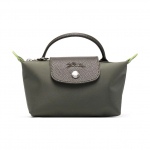 Longchamp Le Pliage Green 17 L&uuml;hikese k&auml;epidemega Kokkupandav L&otilde;uend Meigikott Naiste kotid Metsaroheline 34175919479 Basic Set (Bag)
