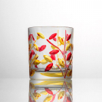 Disainitud Zecchin Murano Itaalia Kunst Multi-Color Klaas Lik&ouml;&ouml;ritops V&auml;rviline Reljeefne K&auml;sitsi Maalitud Leht Viski Tass Veiniklaasid 250-350ml