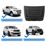 Auto v&auml;lislisad Esiosa Kapoti&Otilde;huava KapotiKate Ford Ranger 2015-2026 T7 T8 Wildtrak Raptor Everest KapotiDeflektor