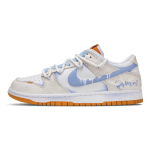Nike Dunk kahvatu sinine kulumiskindel madal top rula kingad unisex beež valge sinine FQ6965-700(Team864-) 38