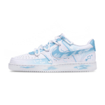 Nike Court Vision 1 Rula Kingad Unisex Madal L&otilde;ige Valge/Sinine DH2987-101(Team422-&middot;) 36.5