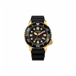 CITIZEN Professional Diver Series 200m Veekindel P&auml;ikeseenergia Kvarts PU Rihm Meeste K&auml;ekell Must T&auml;hik BN0152-06E must