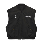Adidas Originals &times; Willy Chavarria Tepitud L&otilde;tv Pesapallikrae T&otilde;mblukuga Varrukateta Vest Unisex Vestid KS6437 XS black
