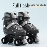 SWAY reguleeritavad kaherattalised rulluisud L (36-41 Adjustable) lahe must v&auml;rv