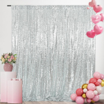 4x10 jalga H&otilde;bedane litritega Fototaustakardin S&uuml;nnip&auml;evaks Pulmadeks Kihlumiseks Beebipidusid Bachelorette J&otilde;ulupidude Kaunistused W60xH240cm&Rod Pocket white