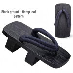 Meeste draakoni&otilde;ie puidust klounid: Suvised k&otilde;rge kontsaga Hiina stiilis sussid, Mugavad Cosplay jalatsid 27CM (fits 42-44 EU) gray