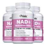 Nad+ 1200 mg + Resveratrol 300 mg Antioks&uuml;dandid Ilma maitseta Kapslid 120*3