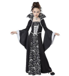 Lastele T&uuml;drukutele Halloweeni n&otilde;iakleit Retro cosplay kost&uuml;&uuml;mi lavaesinemise kleit 110cm