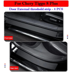 Chery Tiggo 8 Plus 2026-2026 Autole Eesmised ja Tagumised Uksepakud Kleebised Kaitsekate Kriimustusvastane Veekindel Kaitsekile For 2021-2024 black