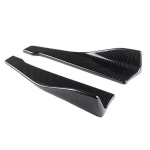 48cm Universaalne 2014-2019 BMW F32 F33 F36 4. seeria Tagumise kaitseraua splitteri p&otilde;lle spoiler k&uuml;ljep&otilde;lle pikendus Auto lisatarvikud black