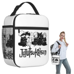 Jujutsu Kaisen Anime Isoleeritud L&otilde;unakk Naistele Lastele Lekkimiskindlad Toidukarbid Termiline L&otilde;unakast Tass One Size