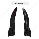 BMW 4. seeria G24 G26 420i 430i i4 M50 4-ukseline Gran Coupe 2021-2023 jaoks ABS Tagumine k&uuml;lgmised kaitseraua spoiler Kaitse Tuning L&auml;ikiv must Gloss Black white