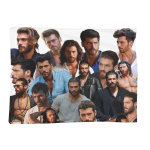 N&auml;itleja Can Yaman Foto Tekid Pehme Soe Flanell Visketekk Voodikate Voodi Elutuba Piknik Reisimine Kodu Diivan Size: 150*200cm, Weight: 230 GSM