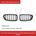 LED T&auml;hegrill BMW 5. seeriale F10: &Uuml;he-/kahekordne riba, kolmev&auml;rviline