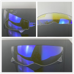 Varjatud visiir SCORPION EXO Covert, Covert-X n&auml;okaitsega mootorratta kiivri tarvikud