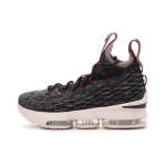 Nike Lebron 15 Pride Of Ohio 'Black' keskmise s&auml;&auml;rega korvpallijalatsid Must Punane Unisex 922811-003 38.5 black