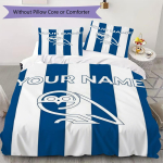 Kohandatud nimi Sheffield Wednesday Voodipesu, Tekikomplekt Tekikate Padjap&uuml;&uuml;r Kodu S&uuml;nnip&auml;evakingitus(1 * tekikott + 2 * padjap&uuml;&uuml;ri, ilma s&uuml;damikuta)_xia 140x200cm