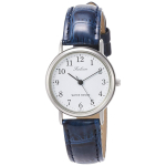 Citizen QQ randmekell analoog veekindel nahkrihm Q997-324 naiste valge sinine white