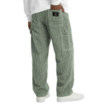 Uued meeste sametist sirged vabaajap&uuml;ksid retro soontega paelaga p&uuml;ksid laiad kuue taskuga (Light green,L) gray
