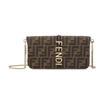 FENDI Fendigraphy Nahast Rahakott Naiste Pruun 8BS076-AD23-F1BA1 One Size 1 black