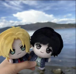 Banana Fish Ash Eiji 10cm Puuvillane Palusnukk Prinditud Armas Q Versioon Anime Kuju F&auml;nnitehtud V&otilde;tmehoidja Kingitus F&auml;nnidele