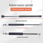Kubota M704K Traktori Mootorikate Tagaklaas K&uuml;lguks Gaasitugi Vedru Rear Window Hydraulic Strut for Tractors gray