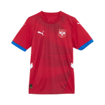 PUMA Serbia rahvuskoondise jalgpallis&auml;rk F&auml;nniversioon Meeste Tume punane Tume sinine 774300-01 S tumepunast v&auml;rvi