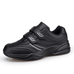 Meeste reguleeritavad takjapaeltega nahast tossud Vabaaja spordijalatsid Valged tossud Masculino Zapatillas Deportivas Tenis 42 must