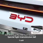 BYD Song Plus DMI Seal U Sealion 6 Must Esiosa Embleemi Muudatus Must S&otilde;dalane Auto Embleemi Katte Stiilid Logo 23-24 song plus