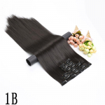 XINRAN 22-tolline juustejupp, 140 g sirge, 16 klambriga juuksepikendustes, kuumakindlast kiust juustest naistele 1B