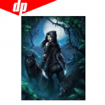 Loomade teemanttikandid 5D DIY Teemantmaal Ristpistes Pilt T&auml;is&uuml;mar teemant 20X30