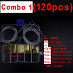 Toru k&auml;rbse sidumiss&uuml;steemi kombineeritud komplekt 3 mm messingist toru + koonused + voodertoru + &uuml;hendustoru l&otilde;he teraspea k&auml;rbse sidumismaterjal