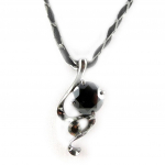 Les Tr&eacute;sors De Lily [E0857] - Collier Cr&eacute;ateur 'Courtisanes' Noir must