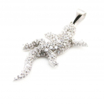 Les Tr&eacute;sors De Lily [I9828] &ndash; h&otilde;bedane ripats  Sublime Salamander valge